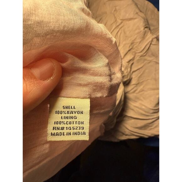 Sim & Sam pink babydoll ruffle tiered mini dress womens large cottagecore boho - Picture 7 of 9